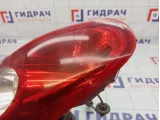 Фонарь задний наружный левый Chevrolet Lacetti (J200) 96387724. Царапины, потертость.