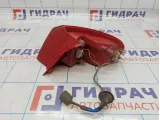 Фонарь задний наружный левый Chevrolet Lacetti (J200) 96387724. Царапины, потертость.