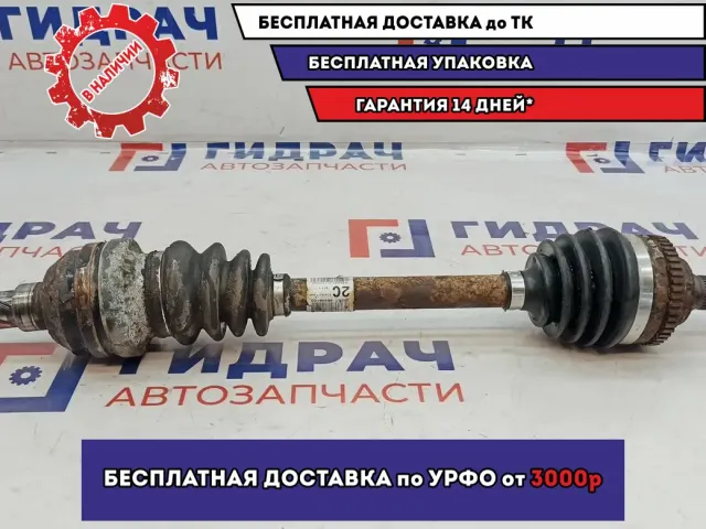 Привод передний левый Chevrolet Lacetti 96549103.