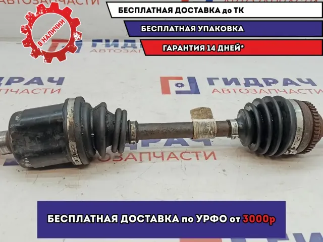 Привод передний левый Chevrolet Lacetti 96451333. 1.8L.