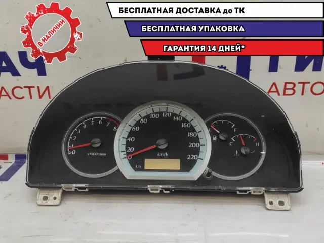 Панель приборов Chevrolet Lacetti 95072596. AT, трещина на корпусе.