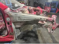 Лонжерон правый Chevrolet Lacetti 96547085