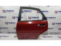 Дверь задняя левая Chevrolet Lacetti 96547899. Сломано крепление накладки.