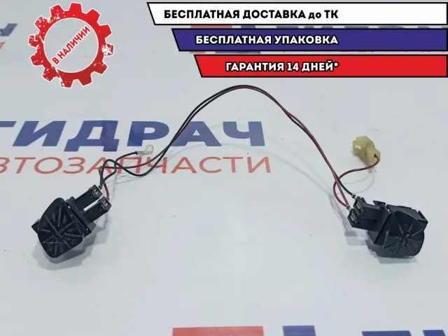 Кнопка звукового сигнала Chevrolet Lacetti 93742520. В рулевое колесо.