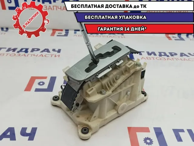 Кулиса КПП Chevrolet Lacetti 96809604. Трещина на накладке.