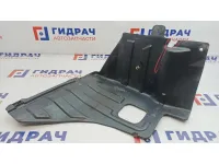 Пыльник двигателя боковой правый Chevrolet Lacetti 96545472. Дефект.
