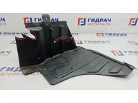 Пыльник двигателя боковой левый Chevrolet Lacetti 96545471. Дефект.