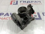Заслонка дроссельная электрическая Chevrolet Rezzo 96345590