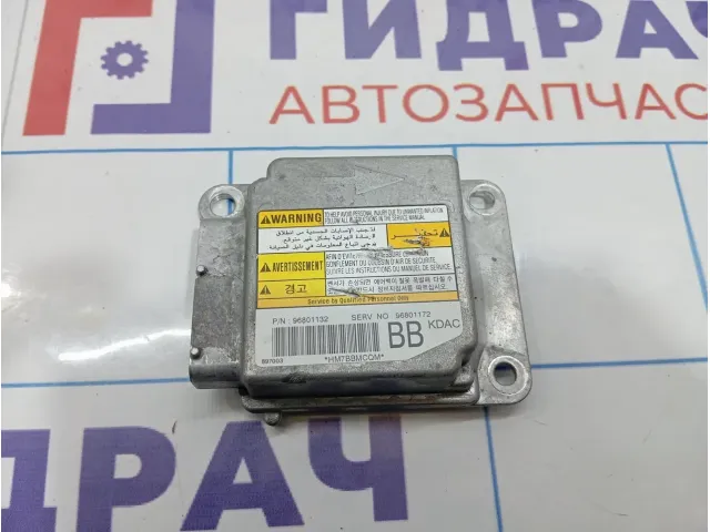 Блок управления AIR BAG Chevrolet Spark (M200) 96801172