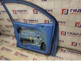 Дверь передняя левая Chevrolet Spark 96601157. Вмятина.