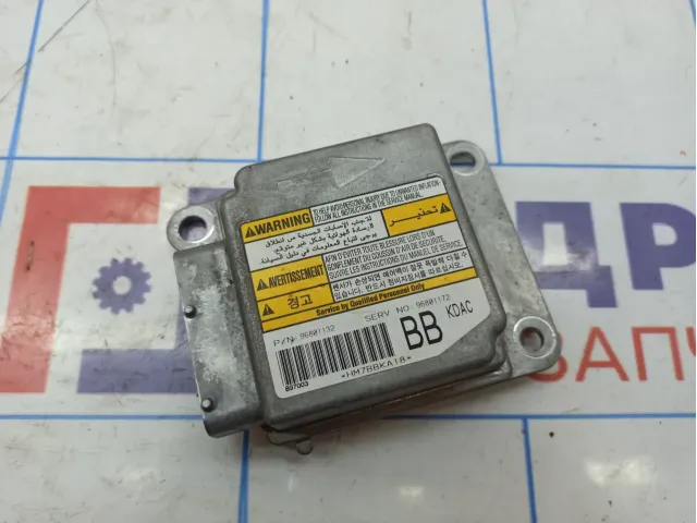 Блок управления AIR BAG Chevrolet Spark 96801172.