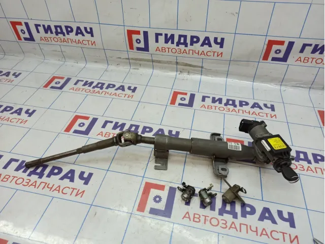 Колонка рулевая с замком зажигания Chevrolet Spark 96437473. Комплект.96482911 .