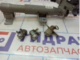 Колонка рулевая с замком зажигания Chevrolet Spark 96437473. Комплект.96482911 .