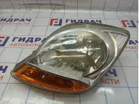 Фара левая Chevrolet Spark 96590406. Потертости.