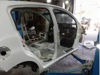 Порог со стойкой правый Chevrolet Spark