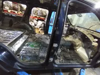 Порог со стойкой правый Chevrolet Tahoe (GMT900)