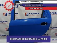 Дверь задняя левая Chevrolet Spark 96601252. Вмятина.