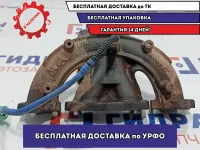 Коллектор выпускной Citroen C4 0341G2. С кислородным датчиком.