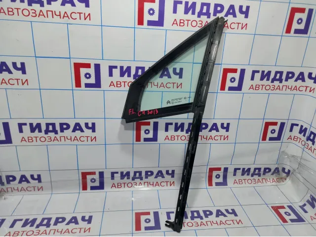 Стекло двери передней левой (форточка) Citroen C4 II 9676992480.