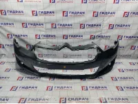 Бампер передний Citroen C4 II 1609952980. Под восстановления.