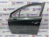 Дверь передняя левая Citroen C4 II 9802634880. Скол, дефект ЛКП.