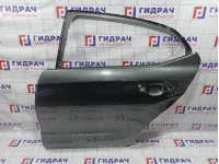Дверь задняя левая Citroen C4 II 9802635680. Скол ЛКП.