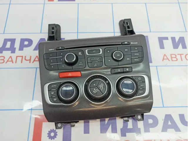 Блок управления климатической установкой Citroen C4 II 98040782ZD.