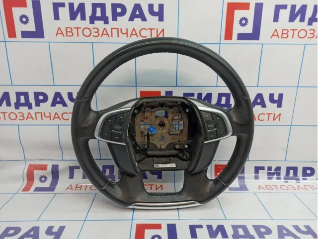 Рулевое колесо Citroen C4 II 98039712ZD. Мультируль. Потертость.