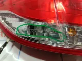 Фонарь задний наружный левый Citroen C4 II 9801853680. Трещина.
