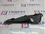 Решетка в бампер правая противотуманной фары Citroen C4 II .