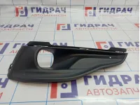 Решетка в бампер левая противотуманной фары Citroen C4 II .
