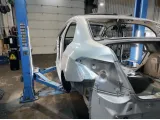 Крыло заднее левое Citroen C 4 . Дефект ЛКП.Седан.