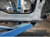 Порог со стойкой правый Citroen C 4 . Дефект.Вмятины.Седан.