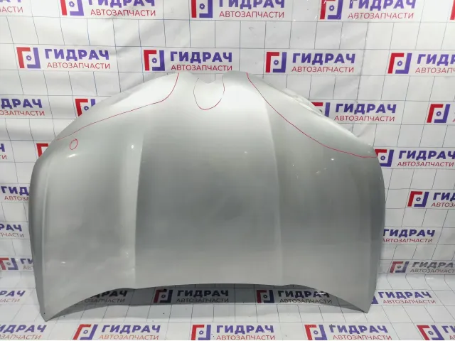 Капот Citroen C 4 9802559580. Дефект.