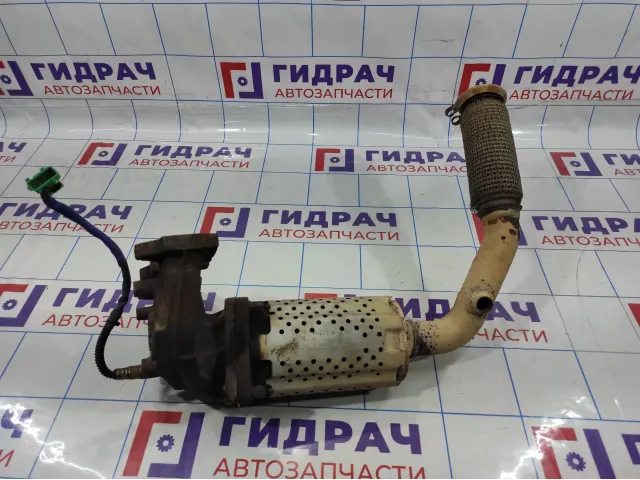 Коллектор выпускной Citroen C 4 0341G2. С приемной трубой, без катализатора.