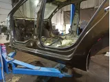 Порог со стойкой левый Citroen C4 II