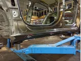 Порог со стойкой левый Citroen C4 II