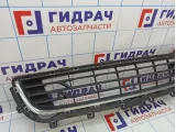 Решетка в бампер центральная Citroen C4 II 9801885177