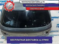 Дверь багажника Citroen C4 B7 8701FQ. Дефект. Красилась, есть шпатлевка.