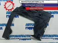 Пыльник двигателя нижний левый Citroen C4 B7 9676556980. Дефект.