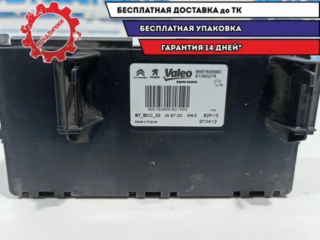 Блок управления климатом Citroen C4 B7 9687606680.