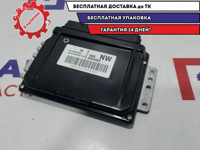Блок управления двигателем Daewoo Matiz 96643665.