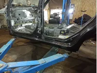 Порог со стойкой левый Datsun mi-DO