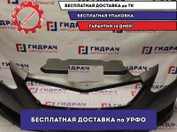 Бампер передний Datsun On-Do 62651-5PA0D. Не окрашенный, текстурный пластик.