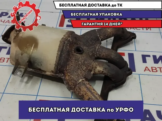 Коллектор выпускной Datsun On-Do 14004-5PA0H. С катализатором.