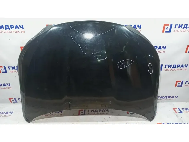 Капот Datsun On-Do 65100-5PA0D. Дефекты, есть шпаклевка.