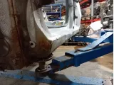 Порог со стойкой левый Datsun on-DO