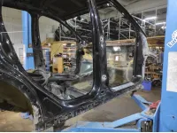 Порог с центральной стойкой правый Ford Kuga (CBS) . Коррозия.