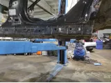 Порог с центральной стойкой левый Ford Kuga (CBS) . Коррозия.