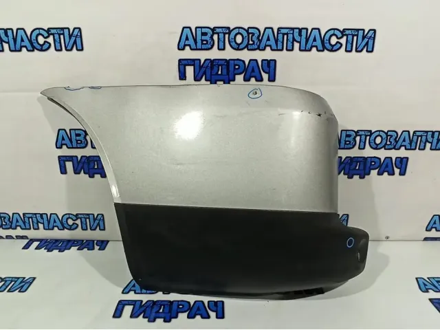 Накладка заднего бампера левая Fiat Doblo 735415759. Сломаны крепления, трещина.